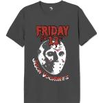 Friday the 13th UXFRIDMTS001 T-Shirt, Anthracite, L Homme