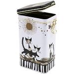 Fridolin Boîte à café en métal avec fermeture - Rosina Wachtmeister : Cats, Sepia