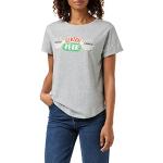 FRIENDS Central Perk T-Shirt, Gris (Sports Grey SPO), 40 Femme