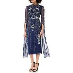 Robes de soirée de mariage Frock and Frill bleu marine à paillettes Taille XS look fashion pour femme 
