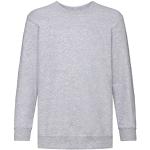 Sweatshirts Fruit of the Loom gris en lycra enfant look fashion en promo 