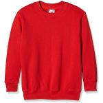 Sweatshirts Fruit of the Loom rouges en lycra enfant look fashion en promo 
