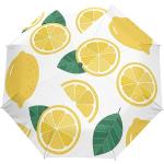 Parapluies pliants jaune citron look fashion pour femme 