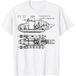 FT-17 French Light Tank WW1 Blueprint T-shirt cadeau T-Shirt