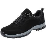 Chaussures de randonnée noires imperméables pour pieds larges Pointure 46 look fashion pour homme 