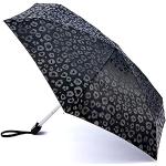 Parapluies pliants Fulton gris à effet léopard Tailles uniques look fashion 