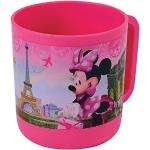 FUN HOUSE 005472 Disney Minnie Mug/Tasse Micro-Ondable pour Enfant Polypropylène Rose 10,5 x 8,7 x 8,2 cm