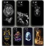 Coques & housses iPhone à rayures à motif lions Anti-choc look fashion 