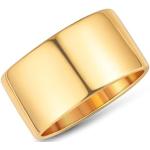 Bagues en or finition polie de fiançailles 18 carats classiques pour femme en promo 