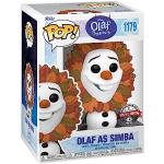 Figurine en carton Disney La Reine des Neiges 2 Olaf déguisé pour