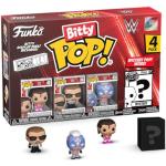 Funko Bitty Pop WWE - Razor Ramon™, Bitty Pop Diesel™, Bitty Pop Rey Mysterio®, et Une Figurine Bitty Pop mystère - 0,9 Pouce (2,2 cm) à Collectionner - Idée Cadeau - Cake Topper