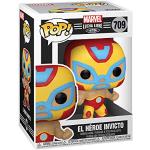 Funko Marvel Luchadores Iron Man - Figurine en Vinyle à Collectionner - Idée de Cadeau - Produits Officiels - Jouets pour Les Enfants et Adultes - Comic Books Fans