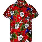 Chemises hawaiennes rouges Taille 6 ans look fashion pour garçon de la boutique en ligne Amazon.fr 
