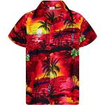 Chemises hawaiennes rouges Taille 2 ans look fashion pour garçon de la boutique en ligne Amazon.fr 