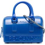 Furla mini sac Candy à logo embossé - Bleu