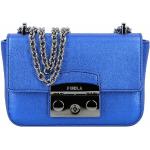 Furla Metropolis Mini sac à bandoulière Cuir 16 cm blu cobalto (TAS003742)