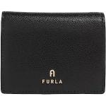 Porte-cartes bancaires Furla noirs à logo look fashion pour femme 
