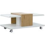 Furnitures Trends Table Basse en Bois Modulable sur Roulettes 110 cm Joliet - 50140034