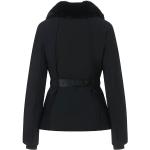 Vestes de ski Fusalp noires en shoftshell avec guêtre poignet Taille XS look fashion pour femme 