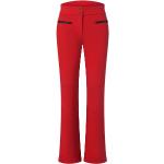 Pantalons de sport Fusalp rouges en shoftshell imperméables coupe-vents Taille XS look fashion pour femme 