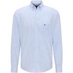 FYNCH-HATTON Hemden 10005500 T-shirt Oxford avec col boutonné, Bleu clair, L