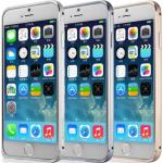 Coques & housses iPhone 6S Plus argentées à rayures en aluminium 