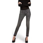 Jeans G-Star Midge gris bruts Taille M W30 look fashion pour femme 