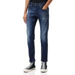 Jeans imprimés G-Star bleus délavés W24 look fashion pour homme 