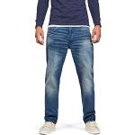 Jeans imprimés G-Star bleus délavés W31 look casual pour homme en promo 
