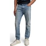 Jeans droits G-Star bleus bruts W30 look fashion pour homme 