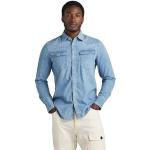 G-STAR RAW Unisex 3301 Slim Shirt Homme, Bleu (medium aged D12697-D013-071), XXL