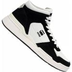 G-Star Raw Attacc Mid Basic Hommes Sneakers En Cuir 2212 040711 Blanc-Noir
