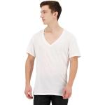 T-shirts col V G-Star blancs à manches courtes à col en V Taille M look fashion pour homme en promo 