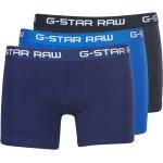 Boxers G-Star bleus en lot de 3 Taille XXL pour homme en promo 