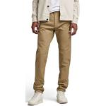 Pantalons chino G-Star Bronson beiges bruts W31 look fashion pour homme en promo 