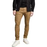 Pantalons skinny G-Star beiges bruts W31 look fashion pour homme 