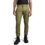 Pantalons skinny G-Star verts bruts W33 look fashion pour homme 