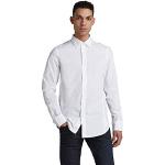 G-STAR RAW Dressed Super Slim Shirt Homme ,Blanc (white D17026-C271-110), L