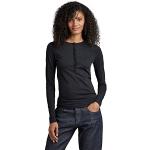 Tops col rond G-Star noirs à col rond Taille M look fashion pour femme 