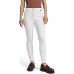 Jeans skinny G-Star blancs bruts W26 look fashion pour femme en promo 
