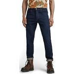 Jeans droits G-Star bleu marine bruts W34 classiques pour homme en promo 