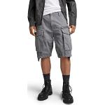 G-STAR RAW Rovic Relaxed Short Homme, Gris (granite D08566-C961-1468), 34