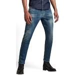 Jeans droits G-Star bleus délavés W27 classiques pour homme 