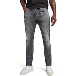 Jeans droits G-Star gris délavés W34 classiques pour homme en promo 