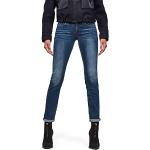G-STAR RAW Midge Saddle Straight Jeans Femme, Bleu (medium aged D07145-6553-071), 26W / 34L