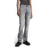 Jeans slim G-Star gris délavés W26 look fashion pour femme en promo 