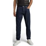 Jeans droits G-Star bleus tapered W31 look fashion pour homme 