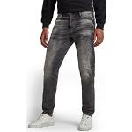 Jeans droits G-Star gris tapered W30 look fashion pour homme 