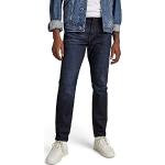 Jeans skinny G-Star bleues saphir bruts W31 look fashion pour homme 