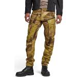 G-STAR RAW Pantalon Rovic Zip 3D Regular Tapered Homme ,Multicolore (safari watercolor camo D02190-D386-D940), 32W / 34L
